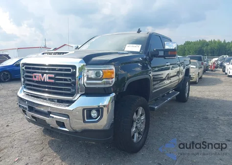 2018 GMC Sierra 2500Hd Slt из США, поврежденный, VIN 1GT12TEY6JF130555